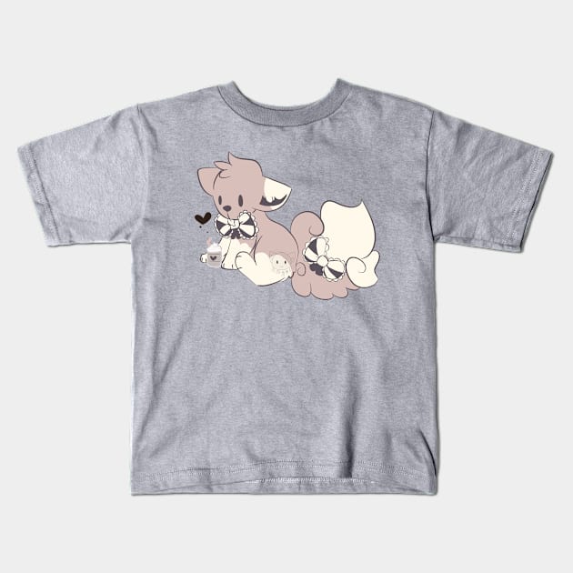 Pupper Lover Kids T-Shirt by Mellifuous